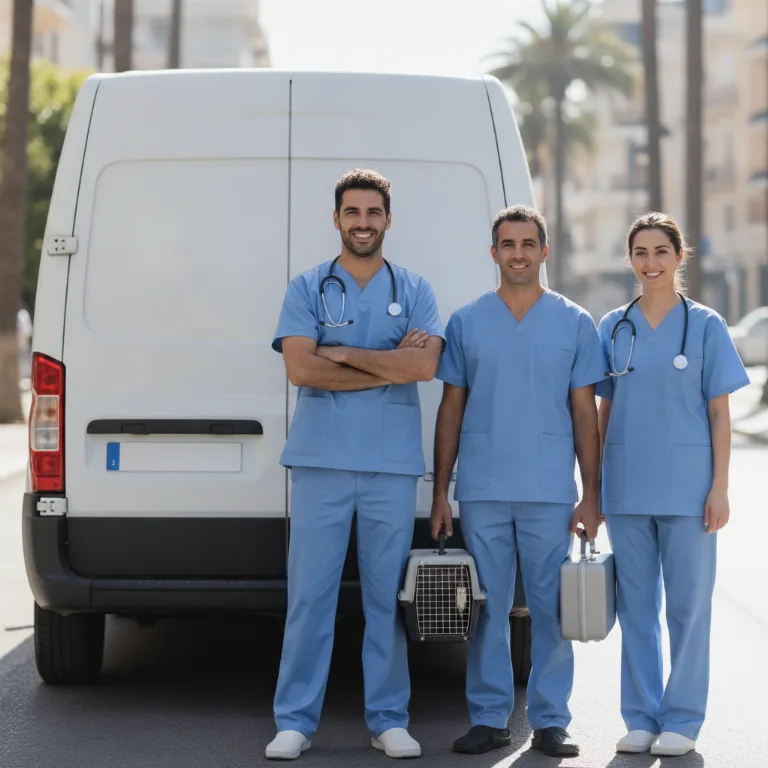 Veterinario equipo en Santa Coloma de Gramenet